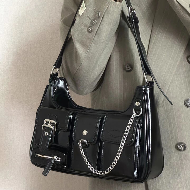 Bolsa Tiracolo Vintage em Couro