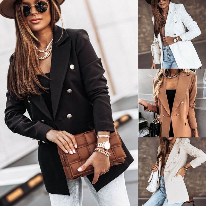 Blazer Feminino Alfaiataria Anni
