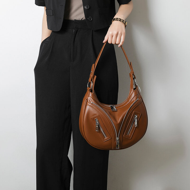 Bolsa Tiracolo Bella em Couro