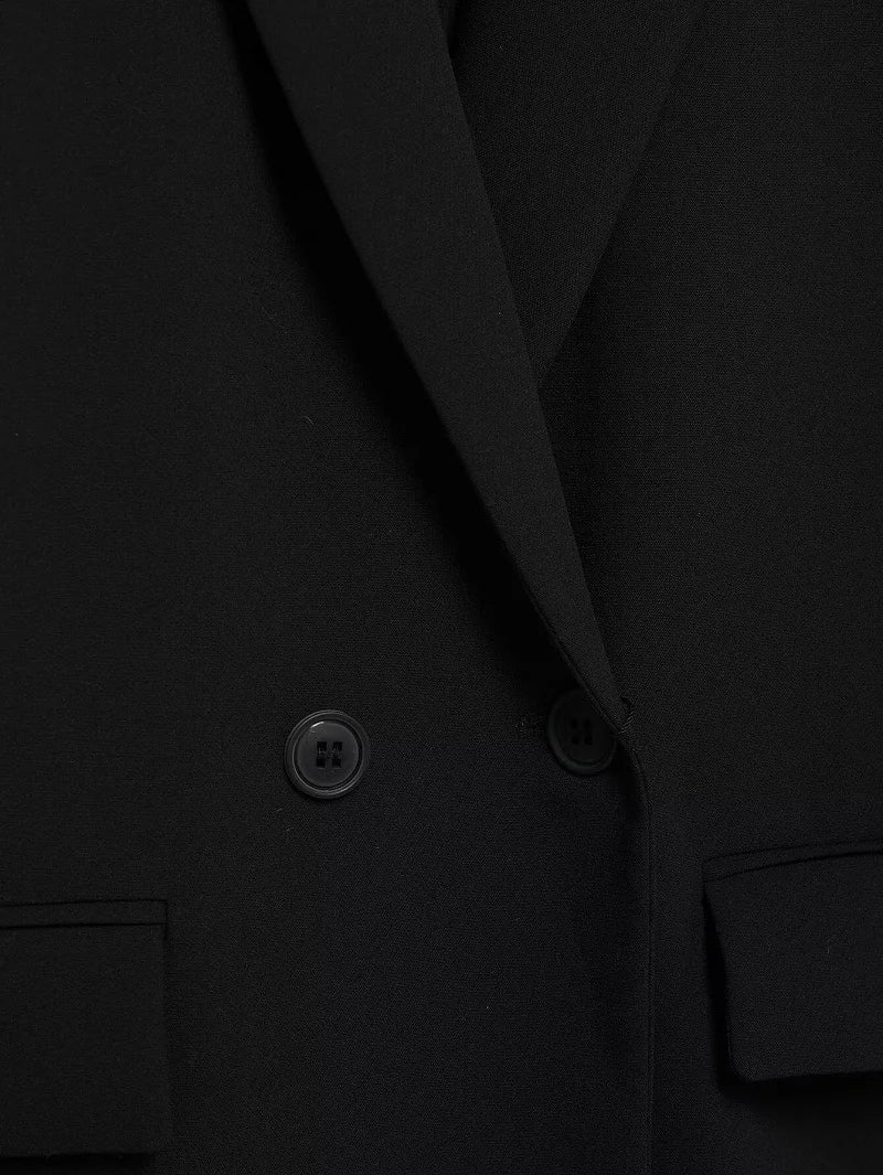 Blazer Feminino Elegante Botão Único