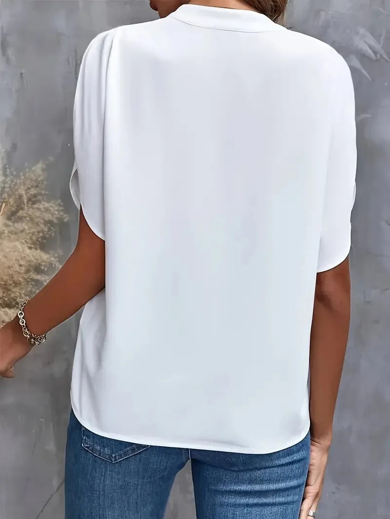 Blusa Andreia Gola V Branca 1