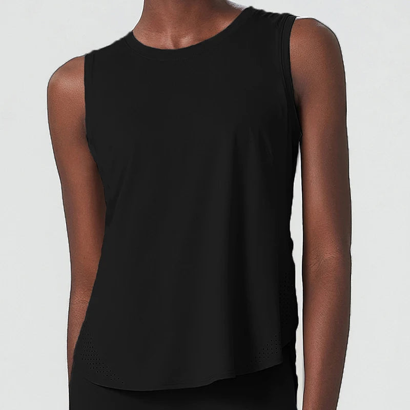 Blusa Regata de Treino Preta