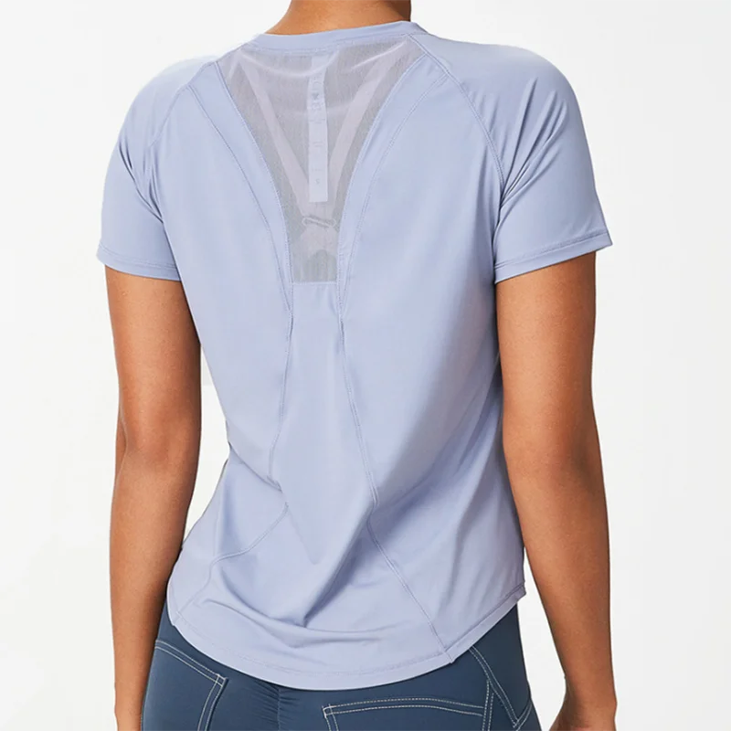 Blusa Respirável de Treino Azul