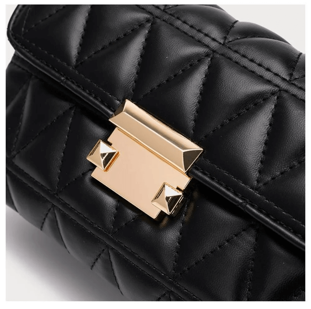 Bolsa Tiracolo Adriana Detalhe Dourado 1