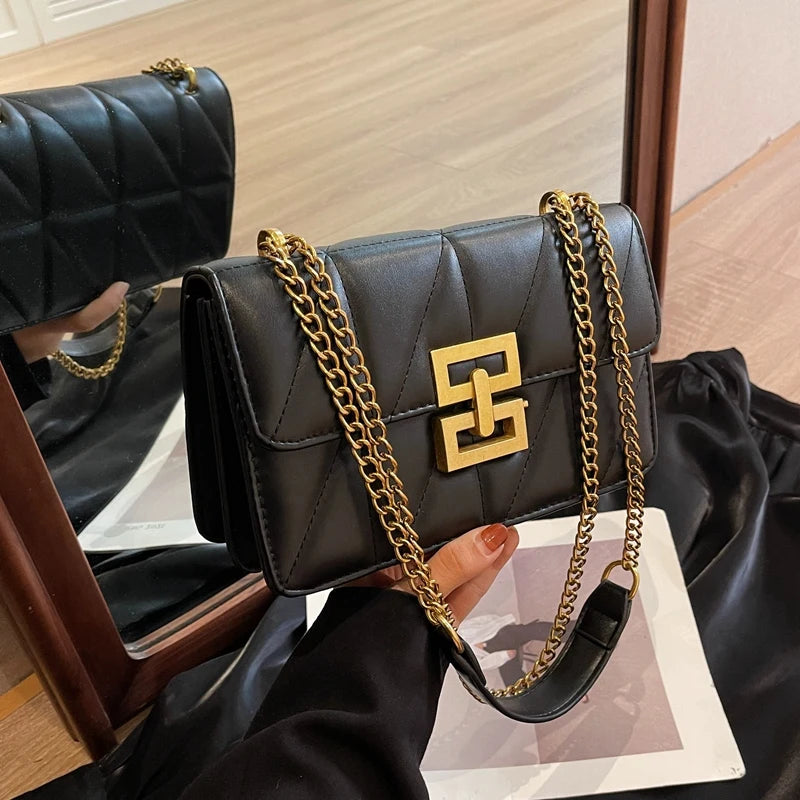 Bolsa Tiracolo Caroline em Couro