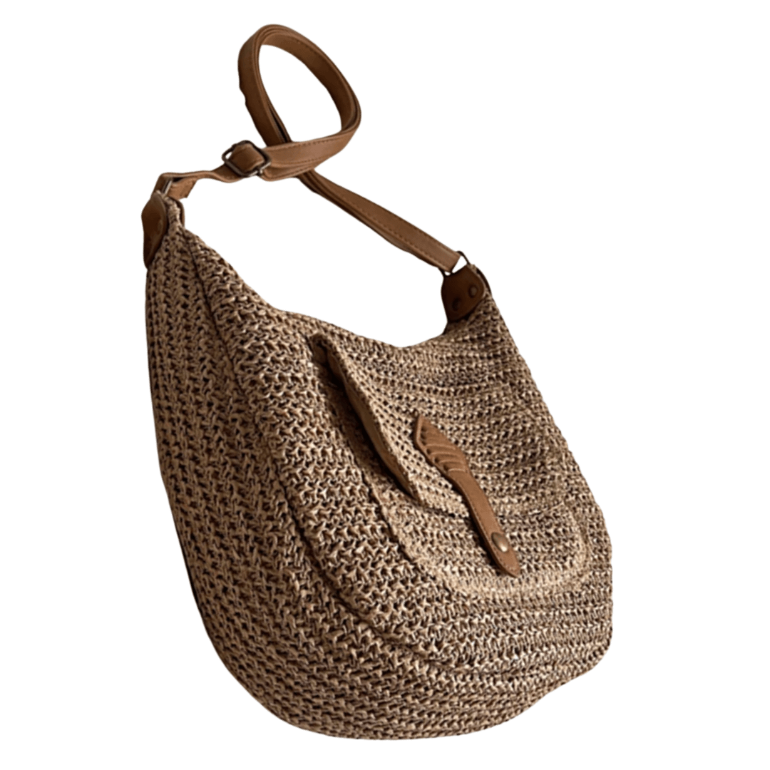 Bolsa Tiracolo de Palha Boho