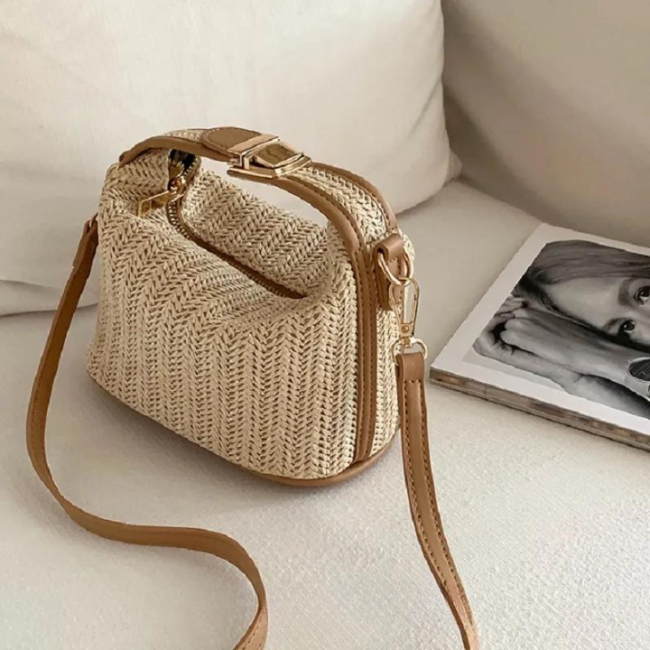 Bolsa de Palha Tiracolo Boho
