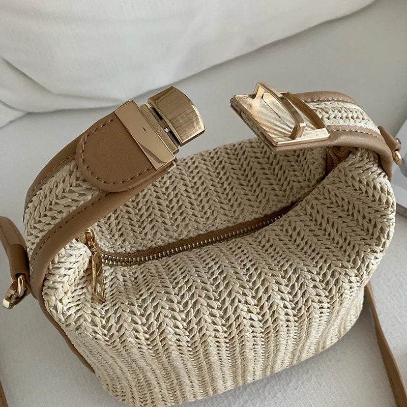 Bolsa de Palha Tiracolo Boho