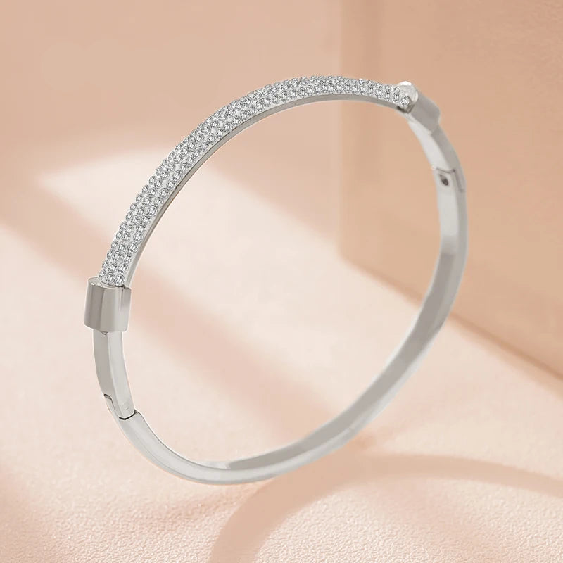 Bracelete MOONLIGHT com Zircônia Cúbica