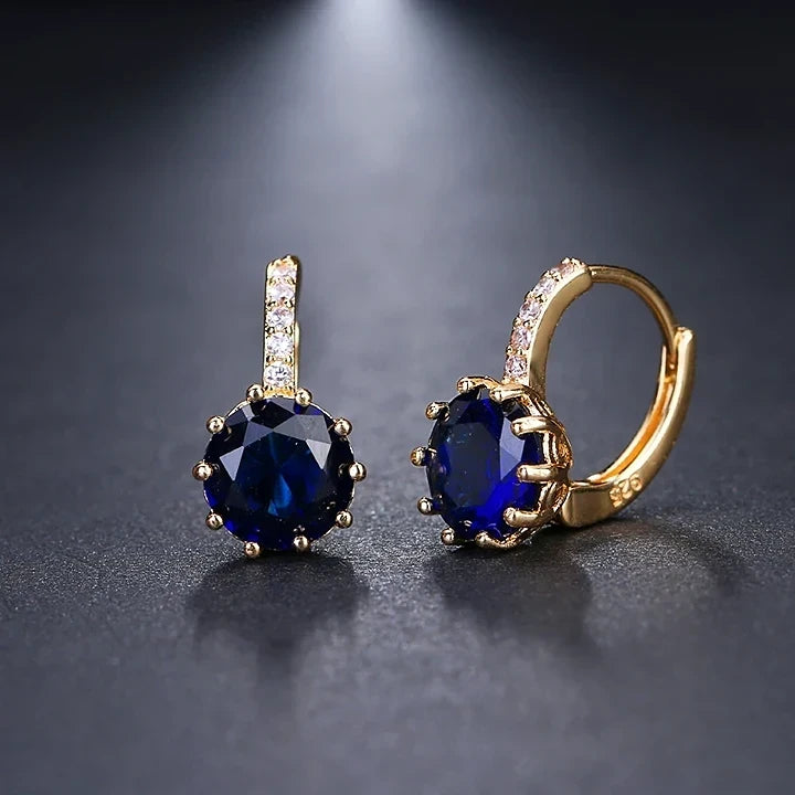 Brincos Elegantes em Zircônia