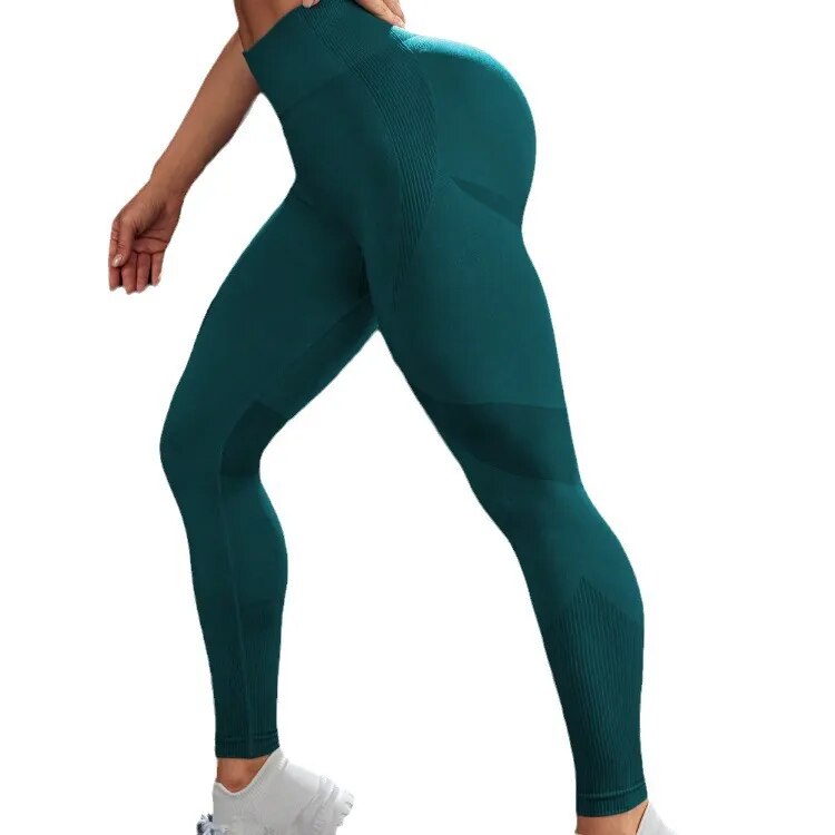 Calça Legging Verde Cintura Alta Fitness