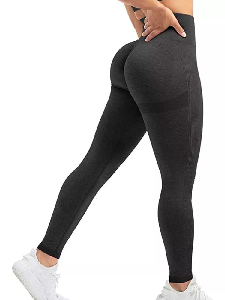 Calça Legging de treino Sem Costura Preta