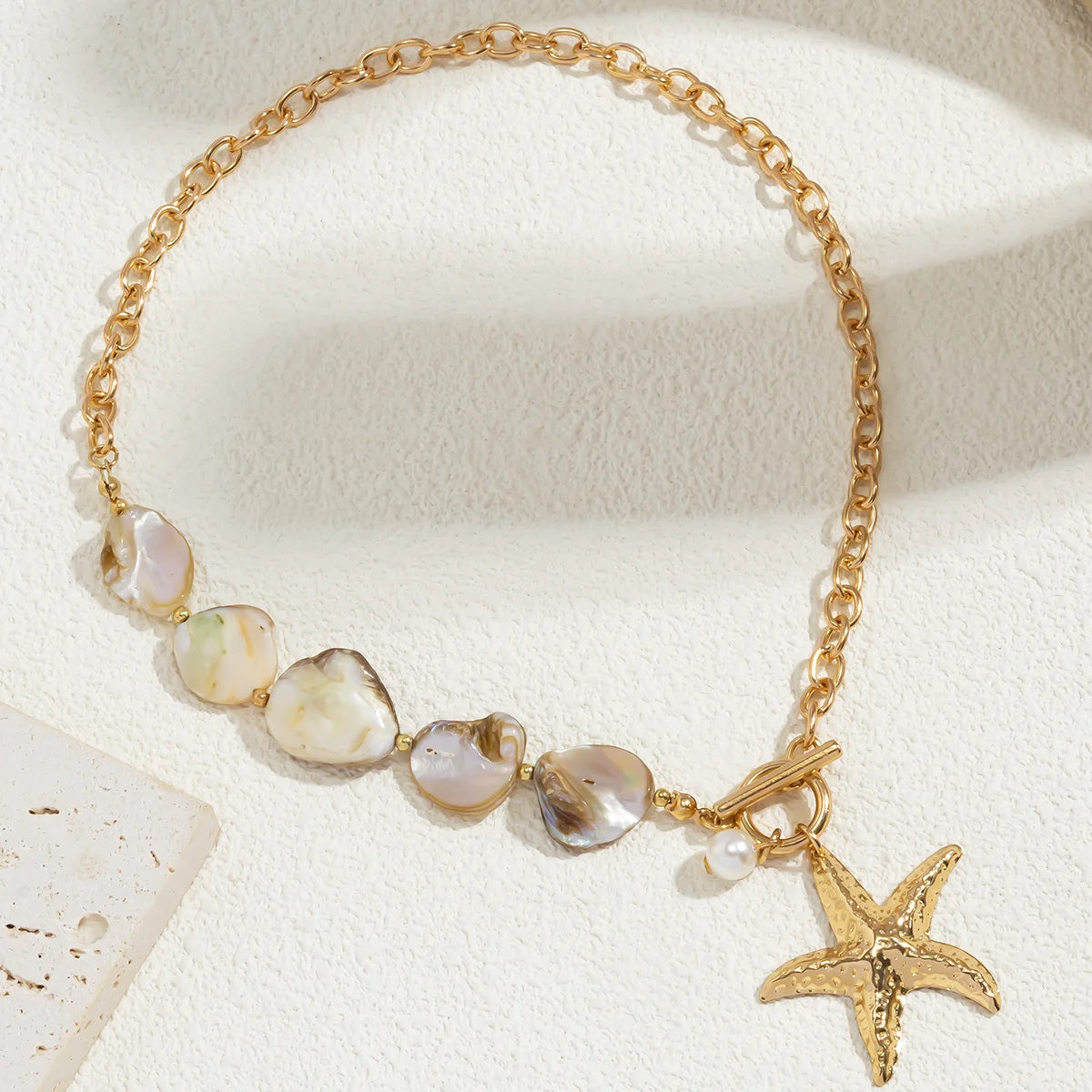 Colar com Conchas e Estrela do Mar
