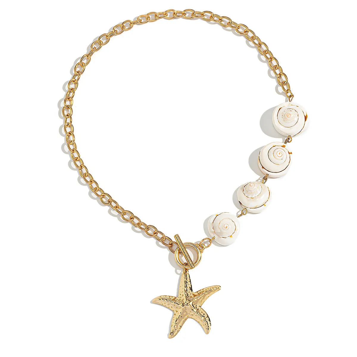 Colar com Conchas e Estrela do Mar