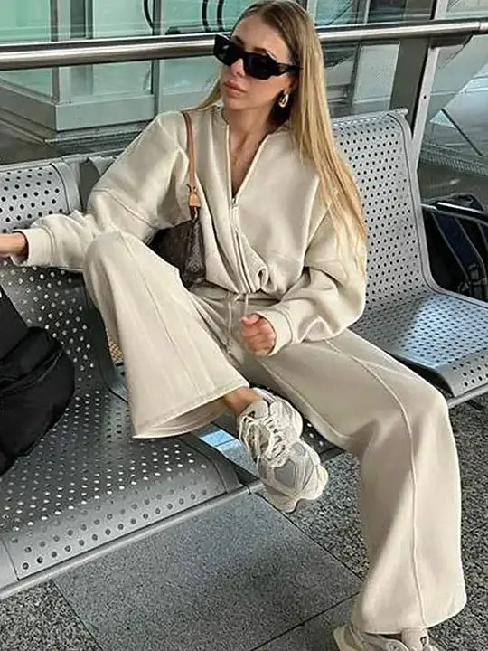 Conjunto Jaqueta Bomber e Calça de Moletom