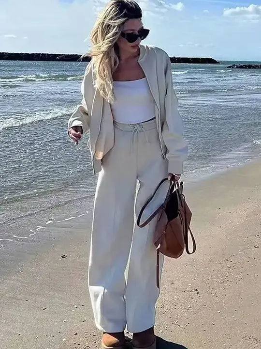 Conjunto Jaqueta Bomber e Calça de Moletom
