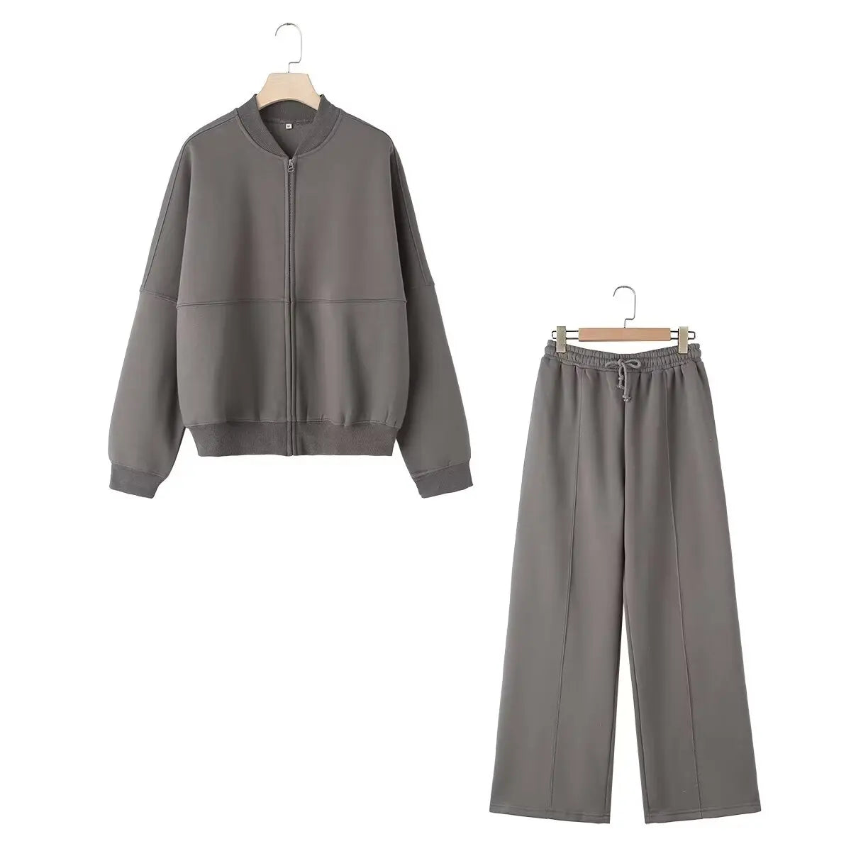 Conjunto Jaqueta Bomber e Calça de Moletom
