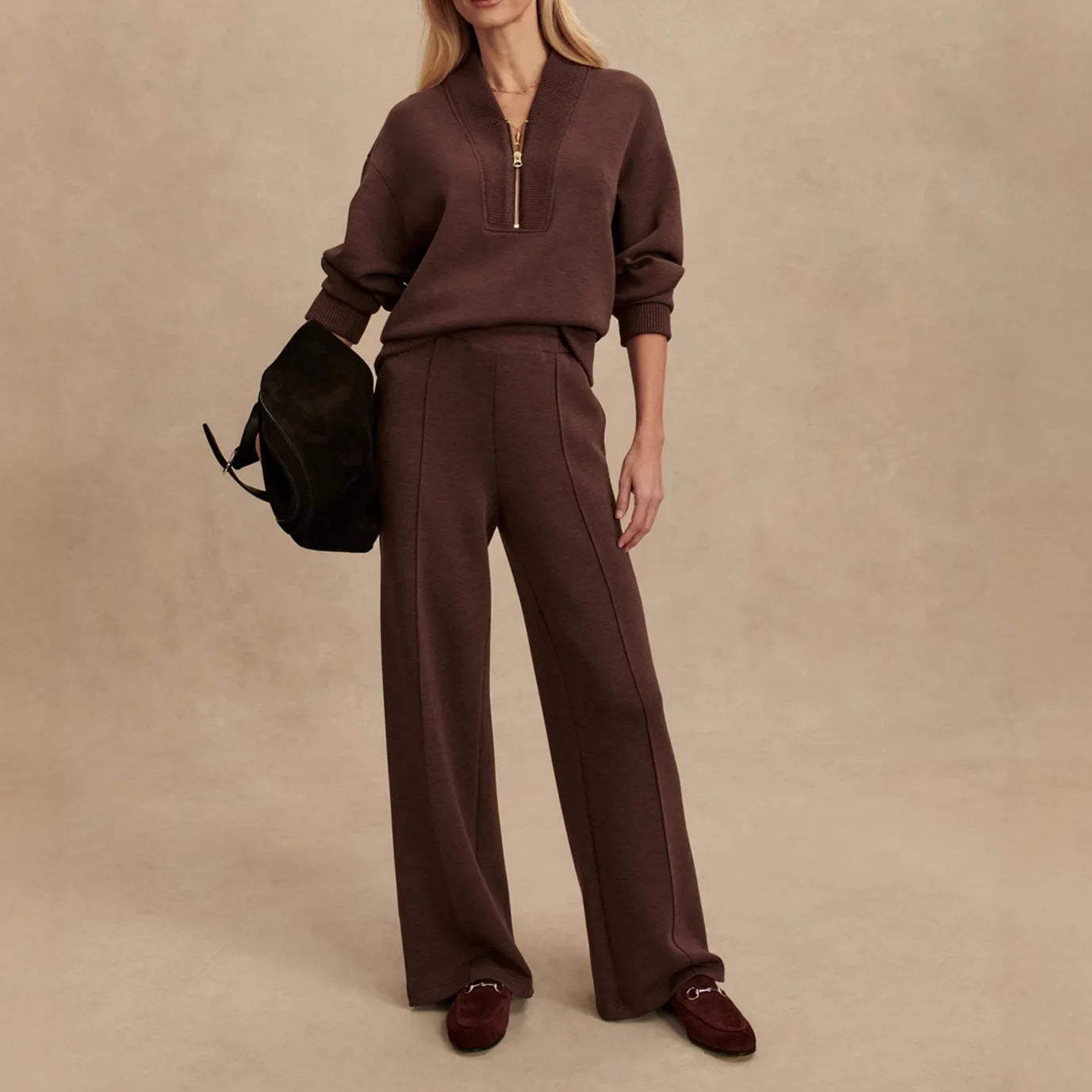 Conjunto Moletom Feminino com Zíper