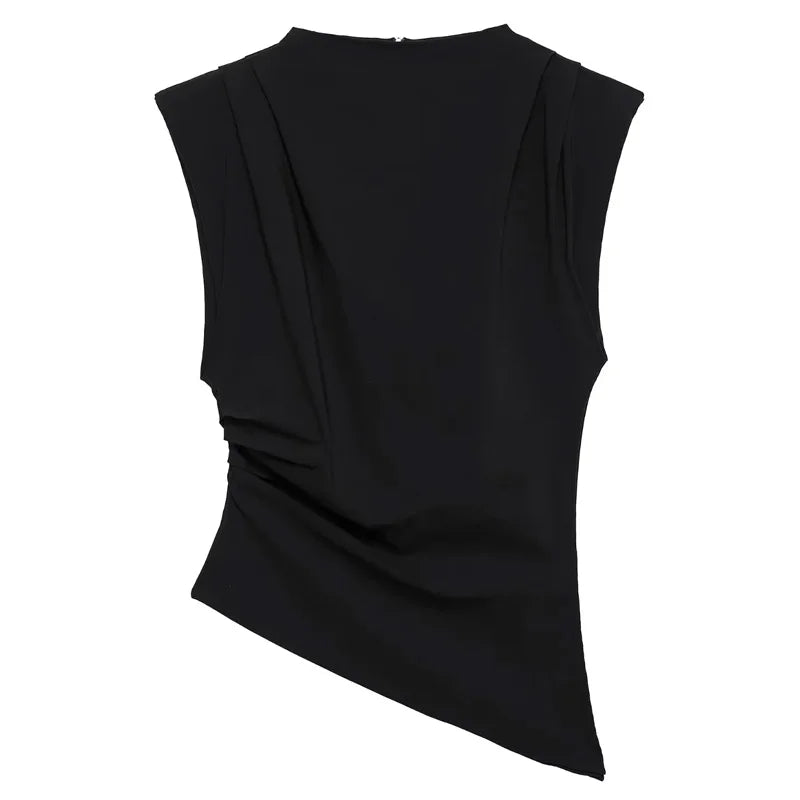 Regata Assimétrica Feminina Lisa
