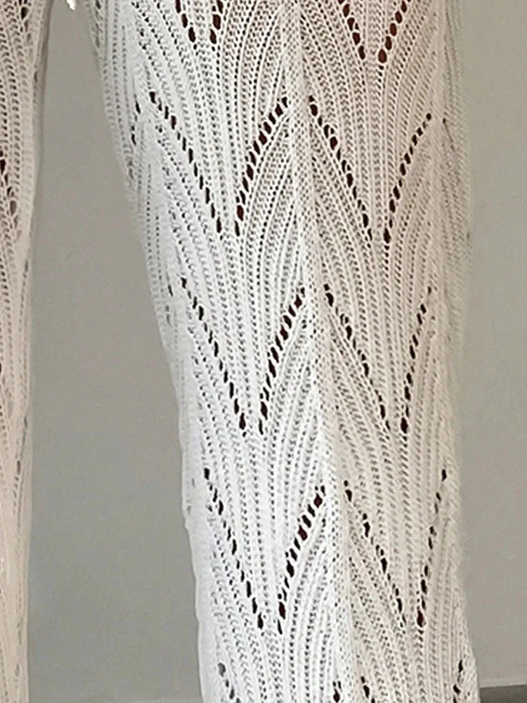 Saida de Praia Calça Pantalona Reta