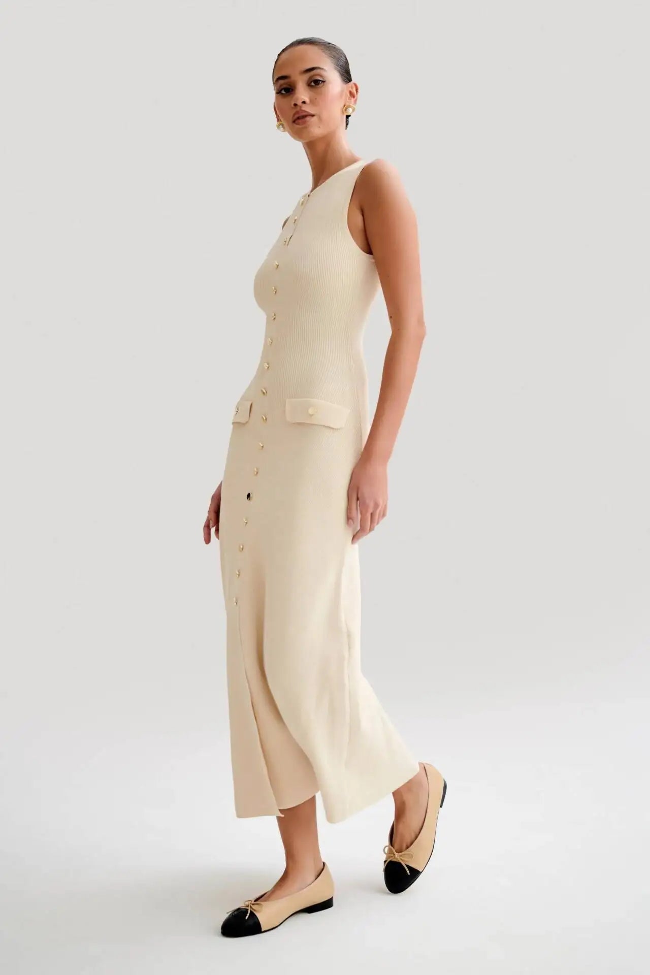 Vestido Longo de Botões Luna 2
