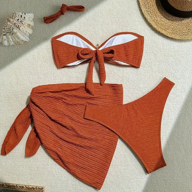 Biquíni Marrom com Estrela do Mar