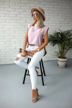Blusa Feminina Muscle Teen Algodão