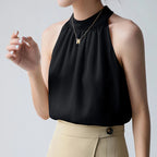 Blusa Gola Halter Preta 1