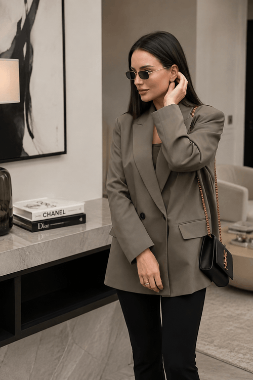 Blazer Feminino Oversized Alfaiataria