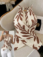 Colete feminino estampado para verão Rafazza