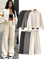 Conjunto Jaqueta Bomber e Calça de Moletom