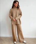 Conjunto Tricotado Casual Feminino