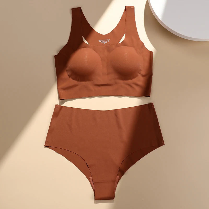 Conjunto de Calcinha e Sutiã Sem Costura 1