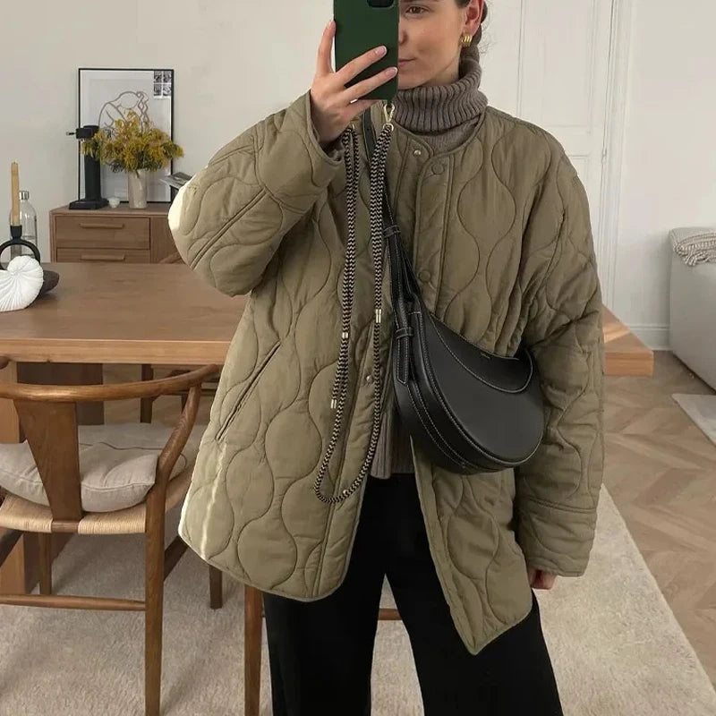 Jaqueta Acolchoada Feminina Parka