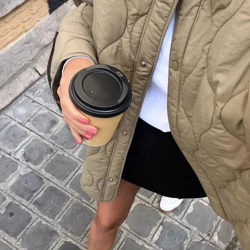 Jaqueta Acolchoada Feminina Parka