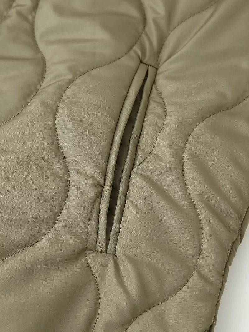 Jaqueta Acolchoada Feminina Parka