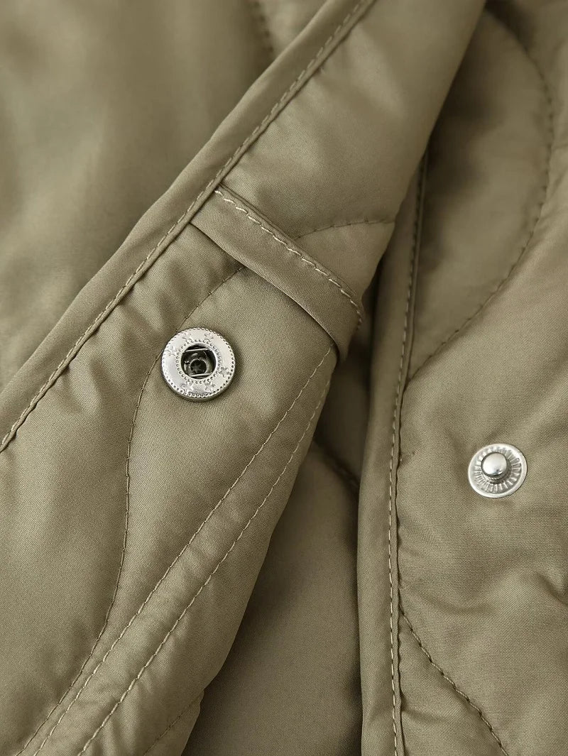 Jaqueta Acolchoada Feminina Parka