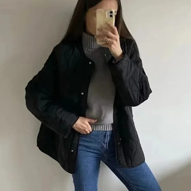 Jaqueta Acolchoada Feminina Parka