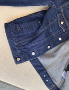 Jaqueta Denim Feminina Casual com Botões e Bolsos