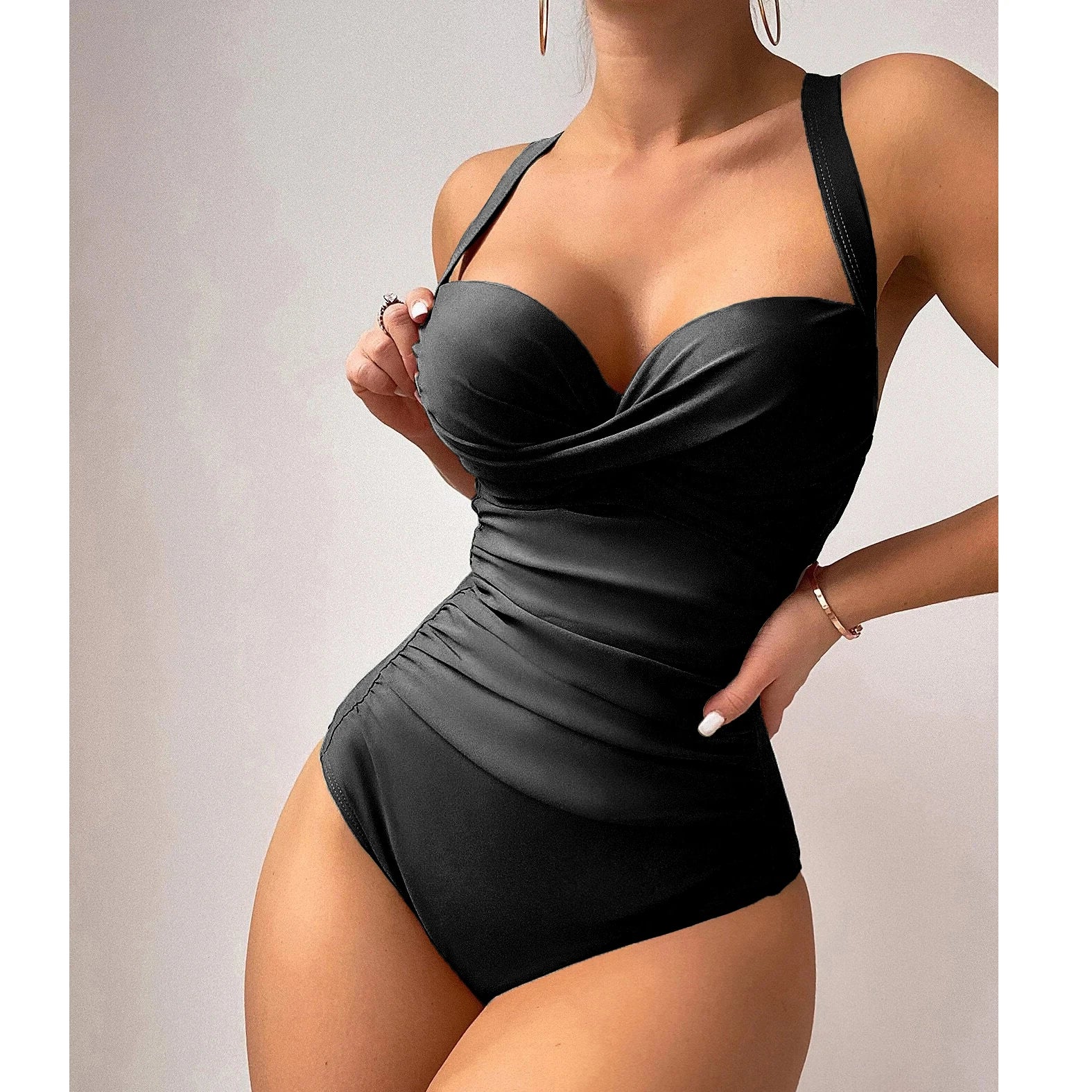 Maiô Push Up com modelador de Cintura