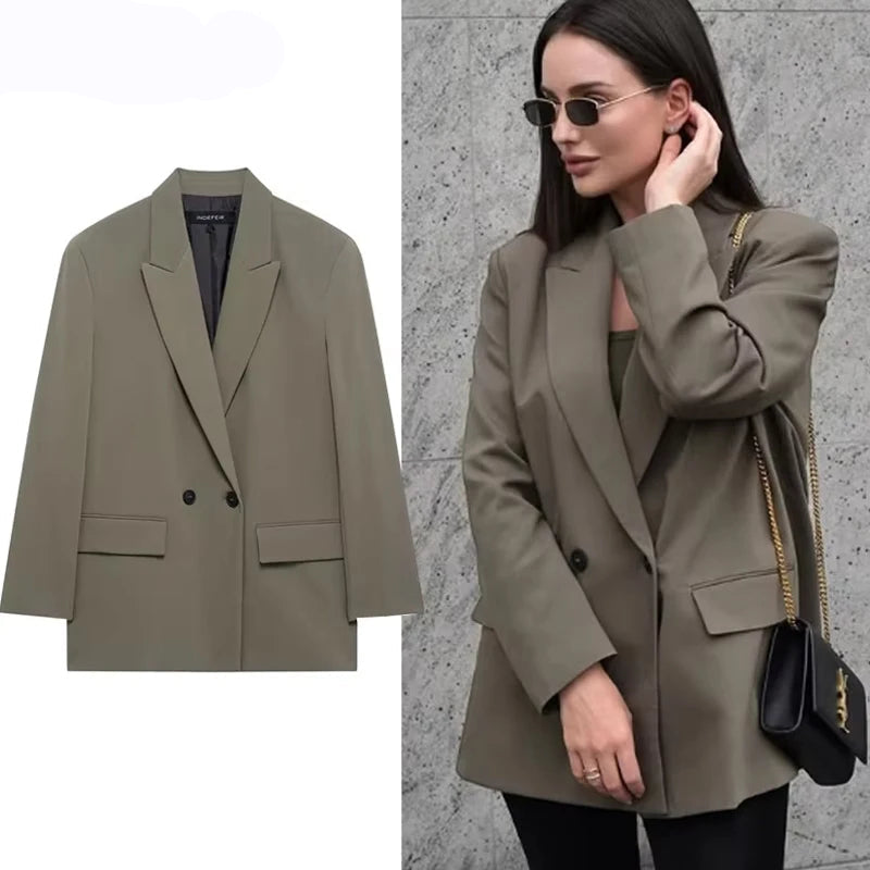 Blazer Feminino Oversized Alfaiataria