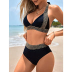 Biquini Hot Pants com Detalhe em 3D
