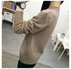 Suéter Feminino Tricô Textura Retangular