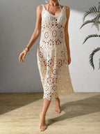 Vestido Angel com Renda e Flor 3D