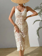 Vestido Angel com Renda e Flor 3D