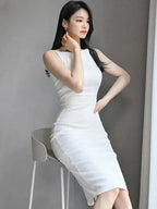 Vestido Bia Midi Branco