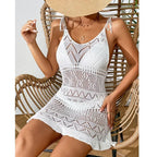 Vestido Laura de Praia em Crochê