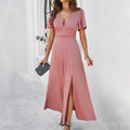 Vestido Lavinia com Decote V