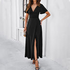 Vestido Lavinia com Decote V