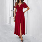 Vestido Lavinia com Decote V